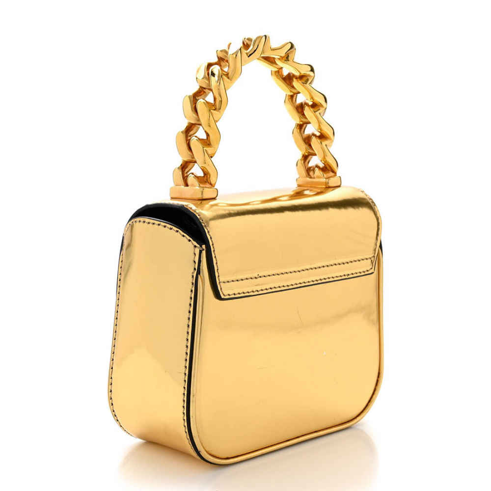 Versace Small La Medusa Golden Handbag-1