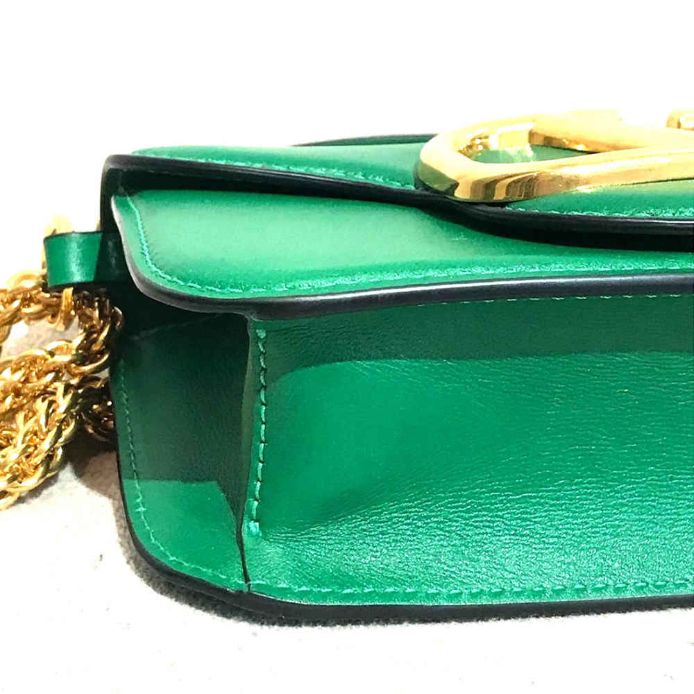Valentino Garavani Green Small Shoulder Bag-2