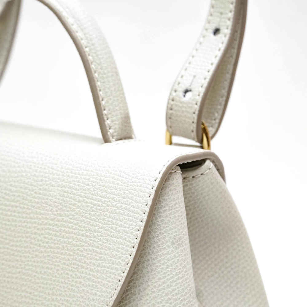 Polene Numero Uno White Crossbody Bag-3