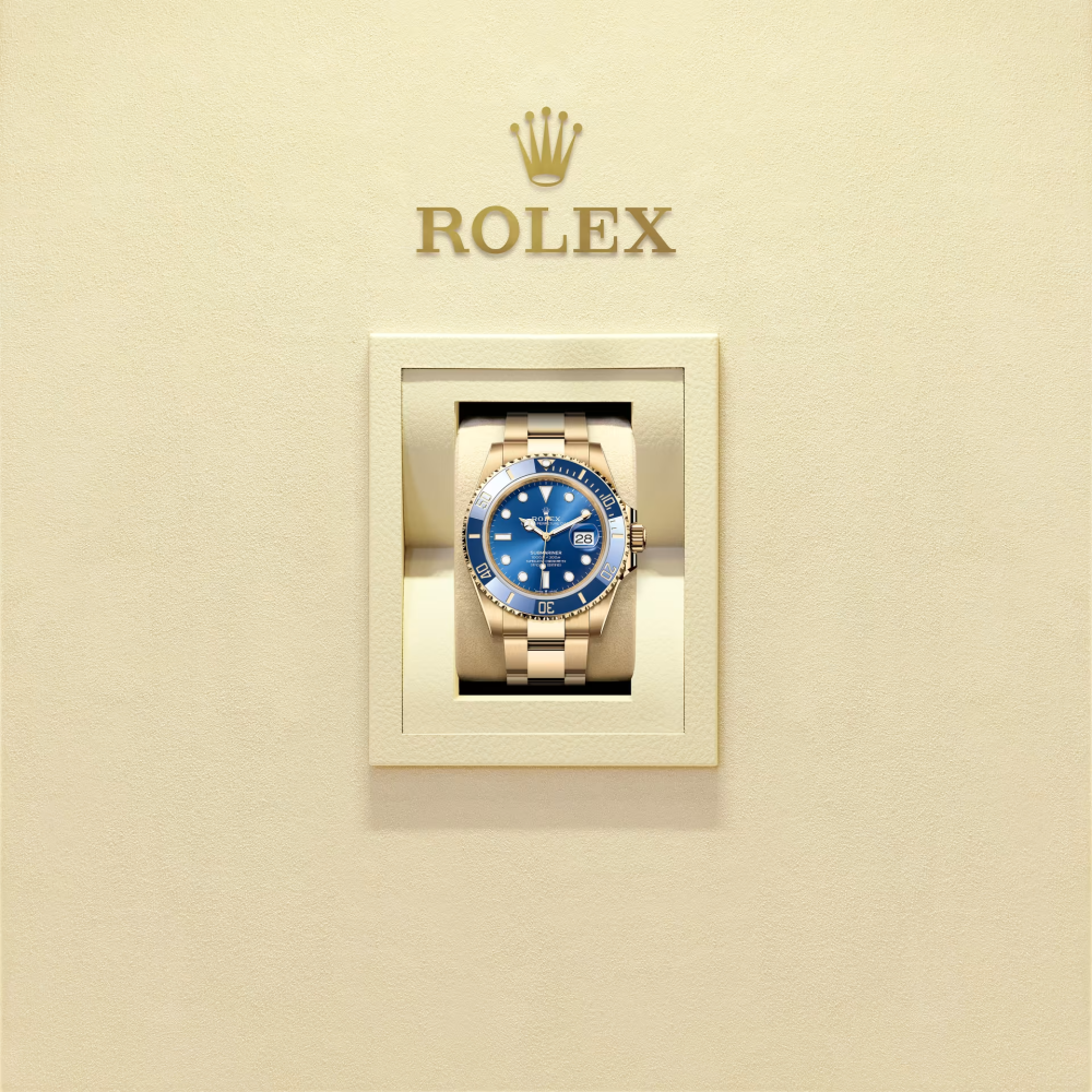 Rolex Submariner Date  Oyster, 41 mm, yellow gold  Reference 126618LB-5