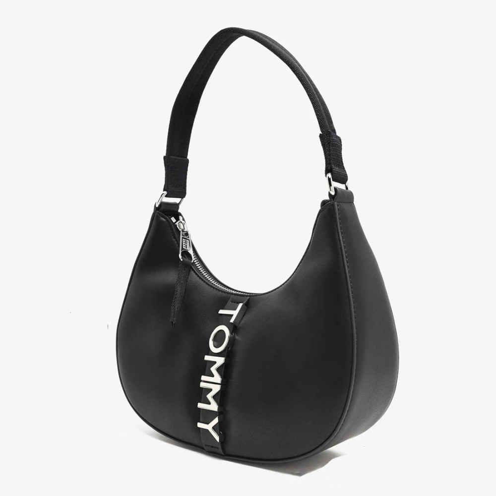 Tommy Jeans Black City Shoulder Bag-thumb-1