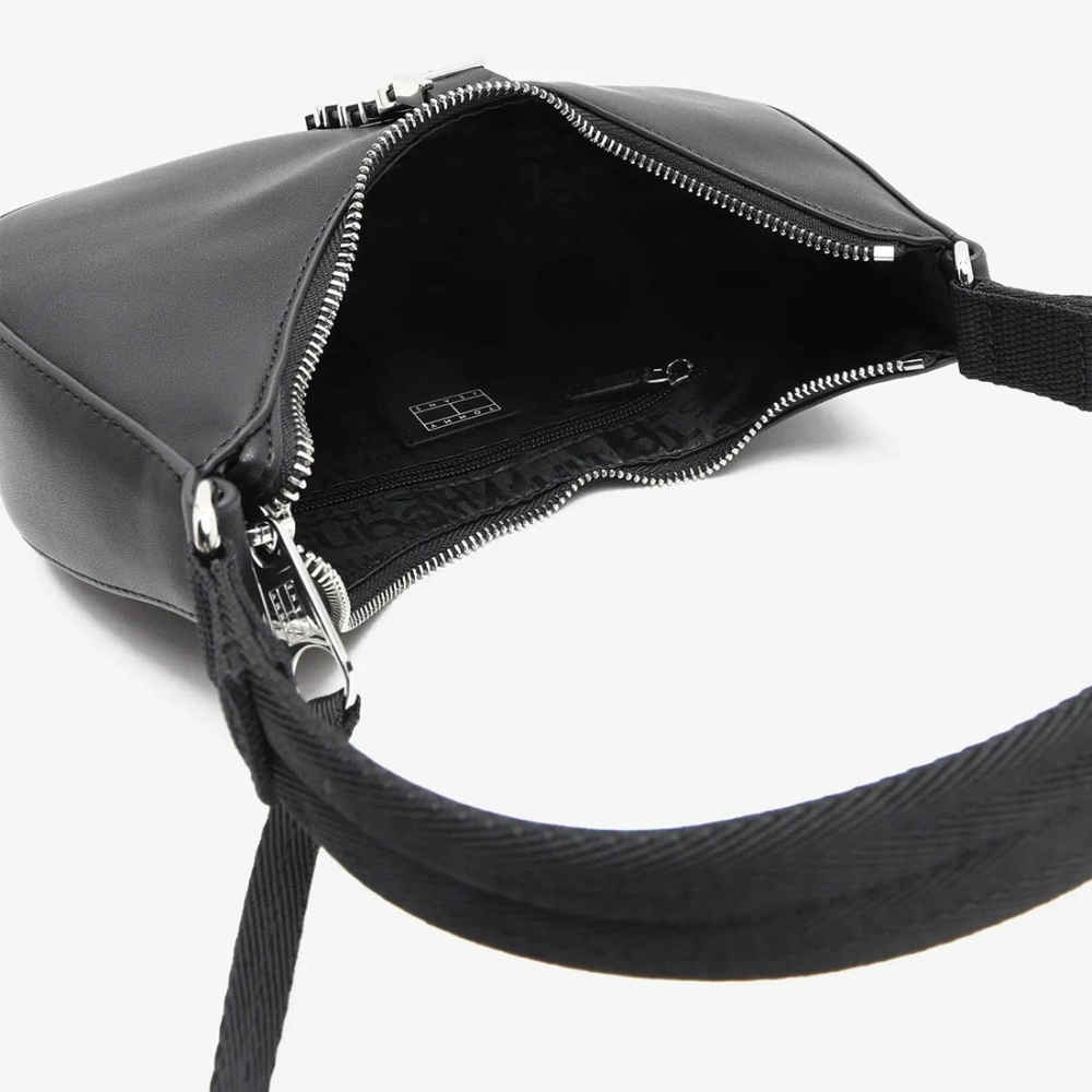 Tommy Jeans Black City Shoulder Bag-thumb-4