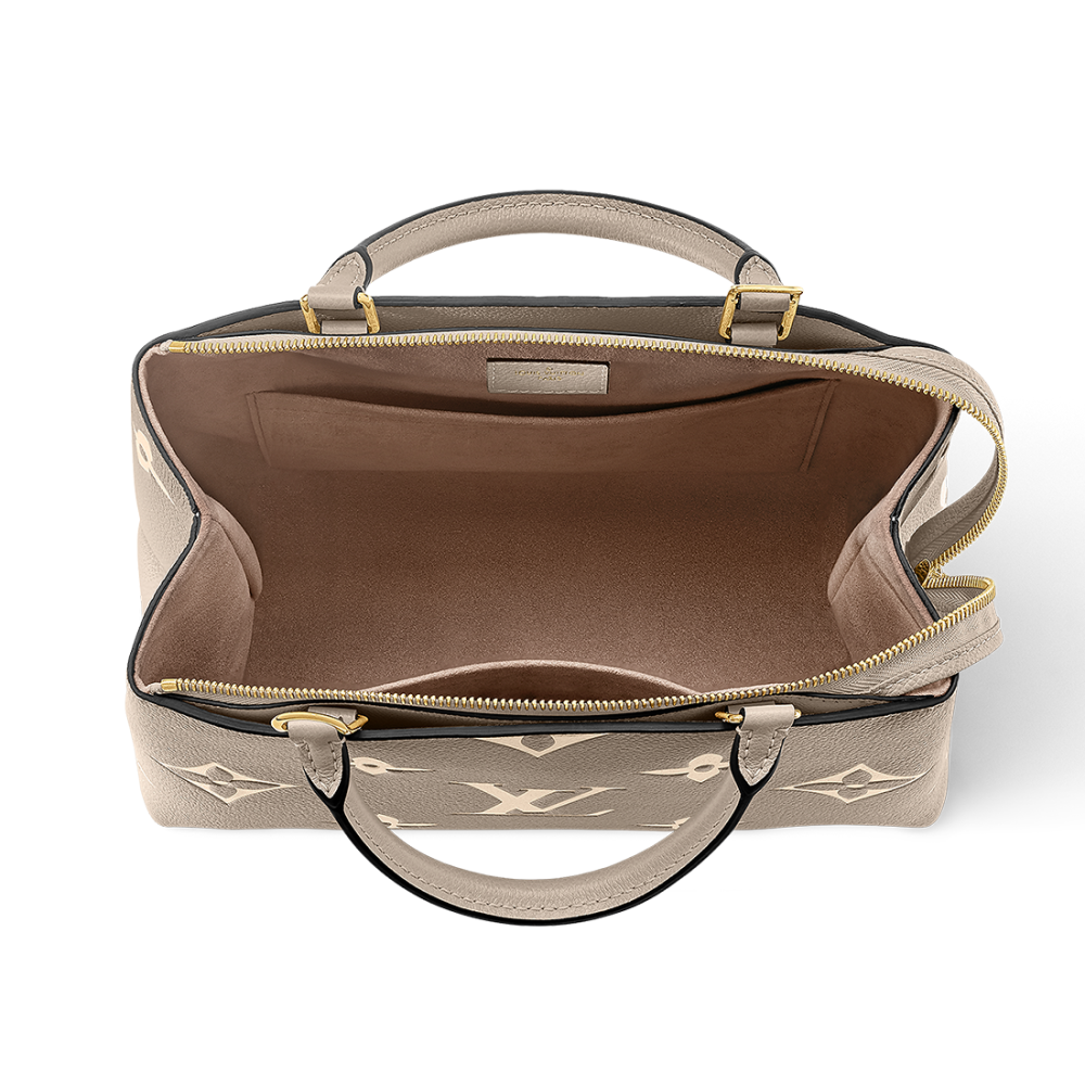 Louis Vuitton Montaigne Beige Leather Bag-thumb-2