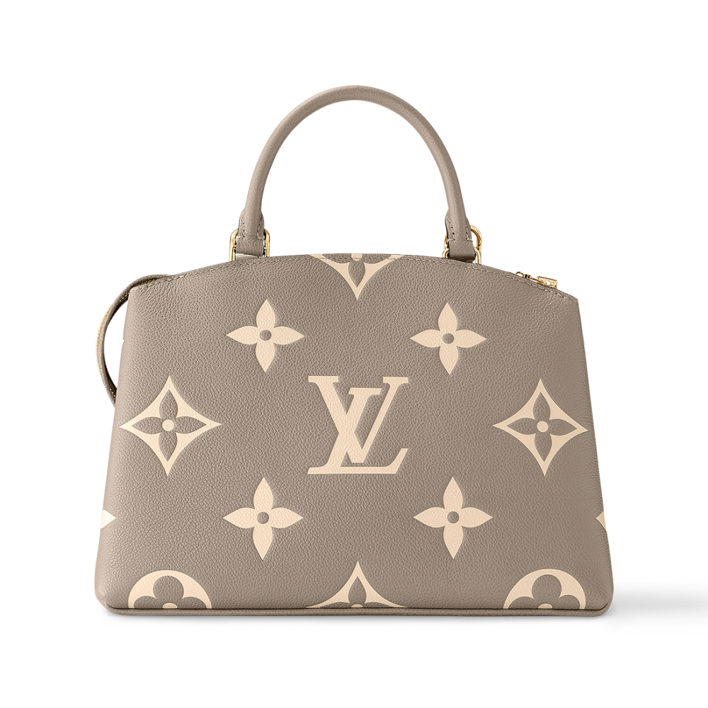 Louis Vuitton Montaigne Beige Leather Bag-thumb-1