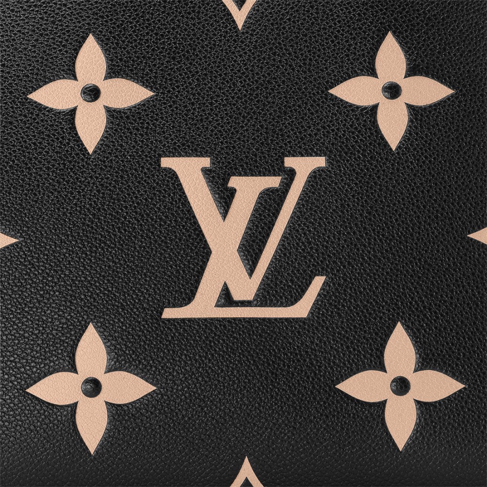 Louis Vuitton Montaigne Black Leather Bag-4