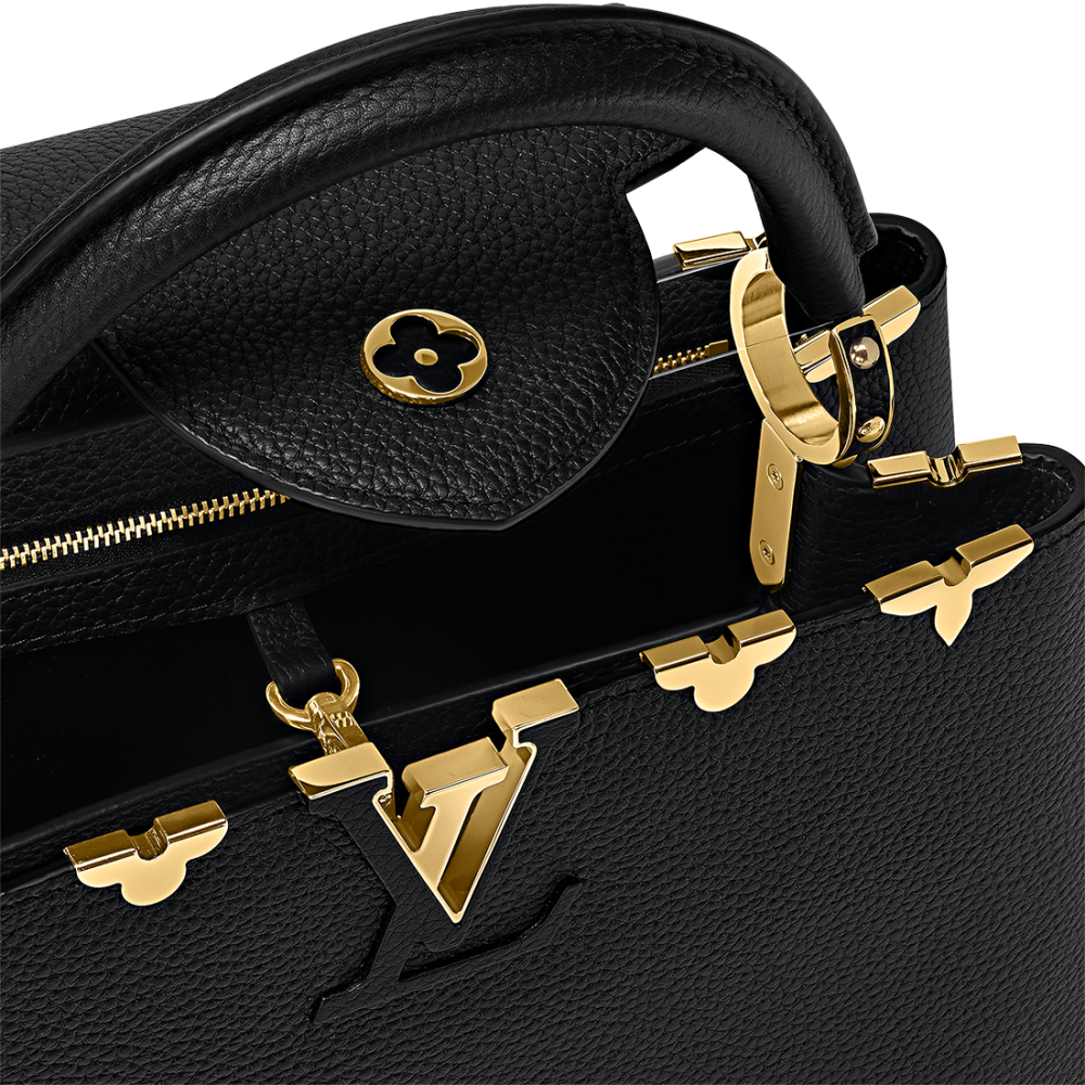 Louis Vuitton Capucines Black Handbag-4