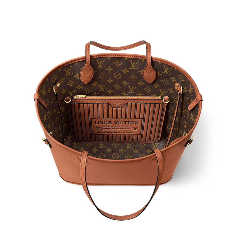 Louis Vuitton Monogram Pochette Metis East West Reversible Brown Tote Bag-1