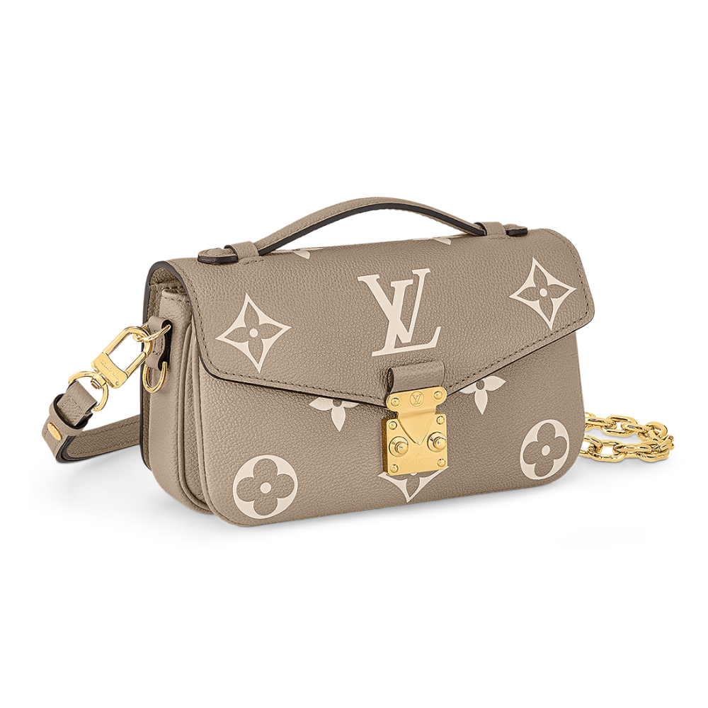 Louis Vuitton East West Metis Pochette Beige Sling Bag-thumb-1