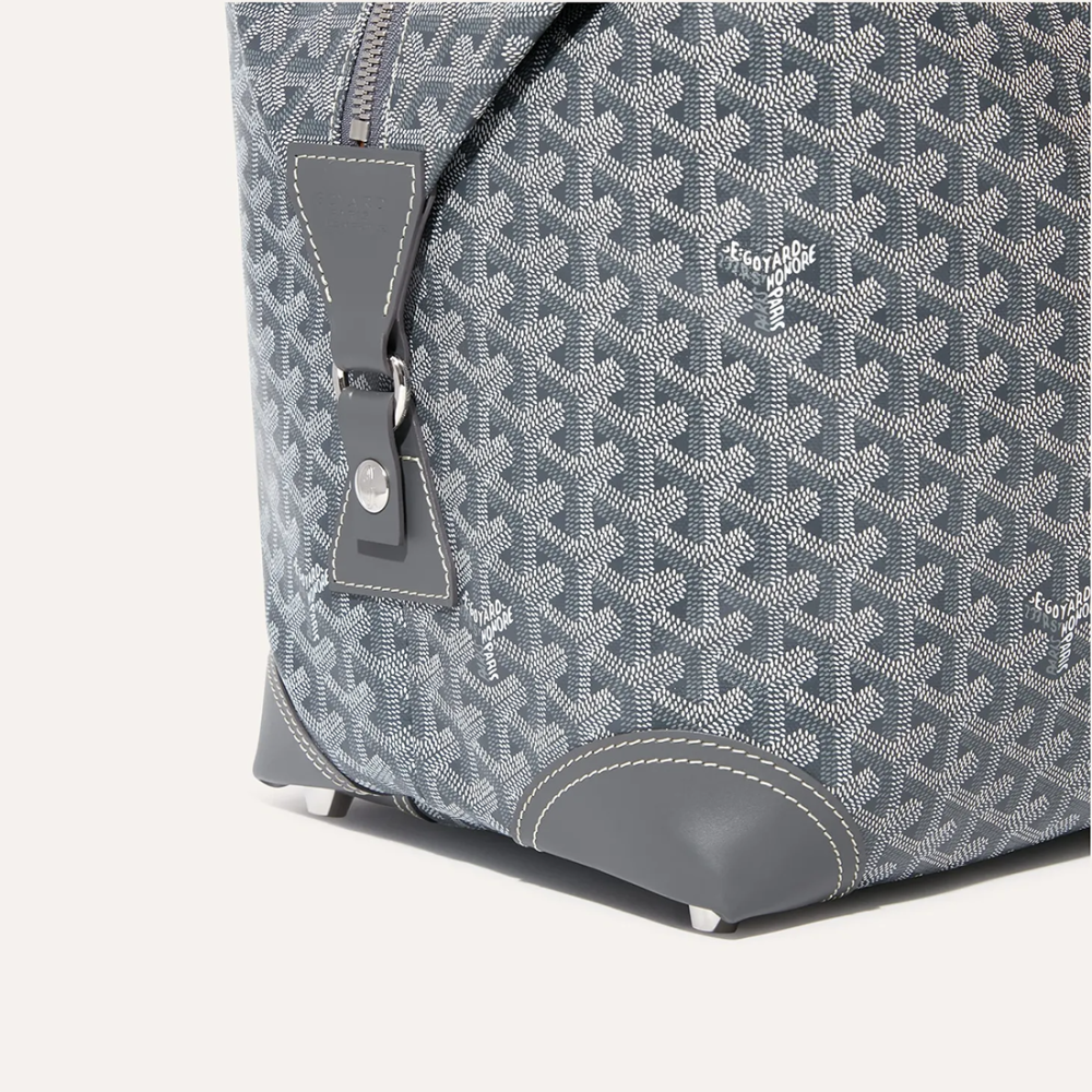 Goyard Bowling 55 Grey Duffle Bag-thumb-2