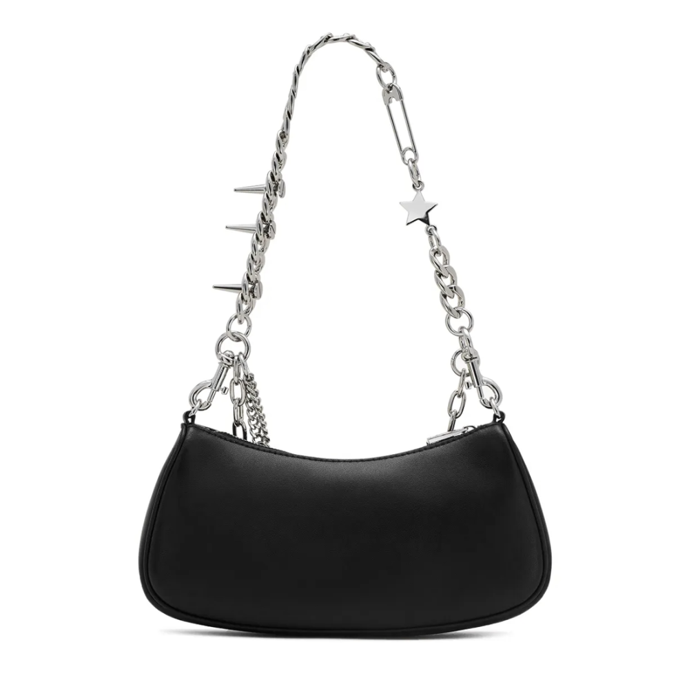 Marc Jacobs The Star Charm Leather Black Shoulder Bag-1