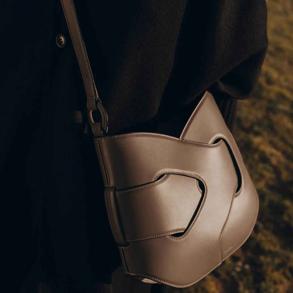 Polene Nodde Beige Hobo Bag-1