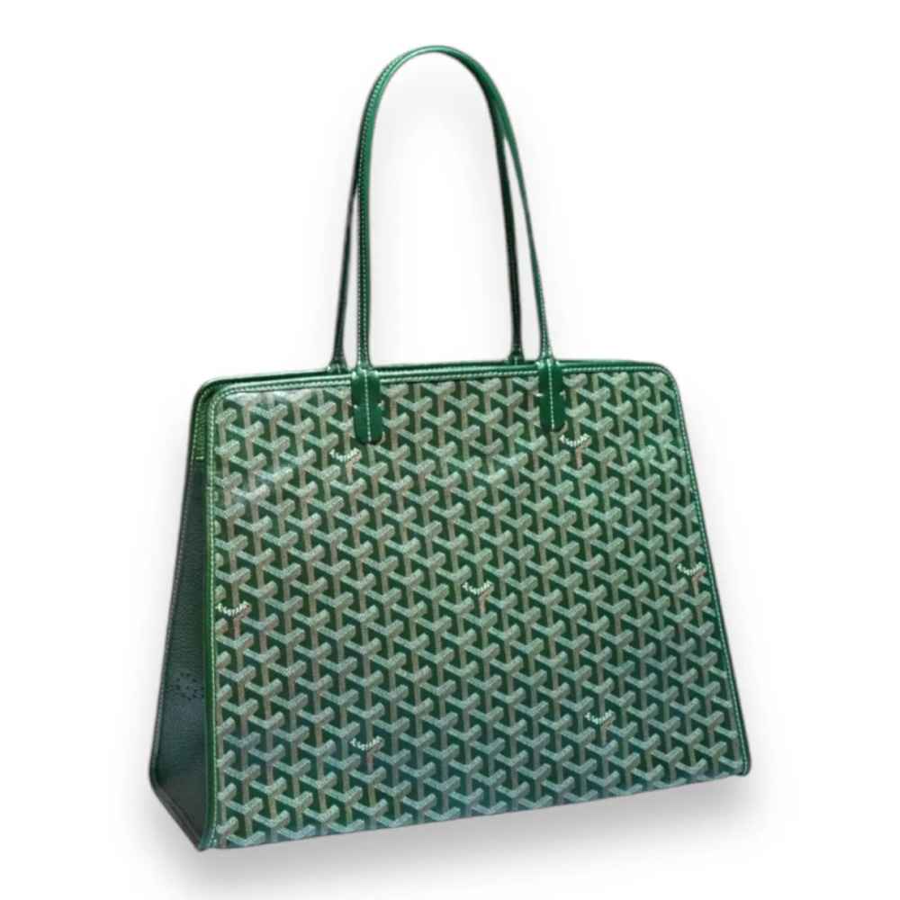 Goyard Hardy PM Green Tote Bag-1