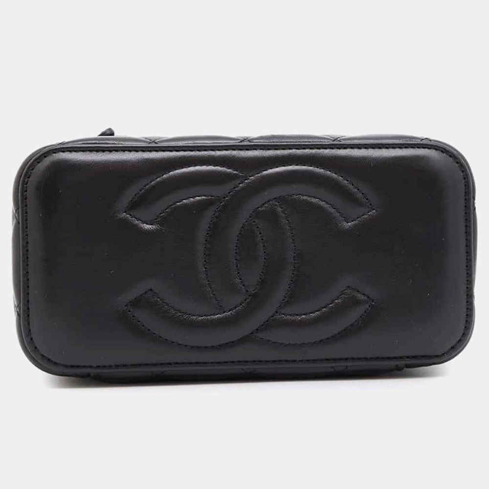 Chanel Vanity Black Sling Bag-2