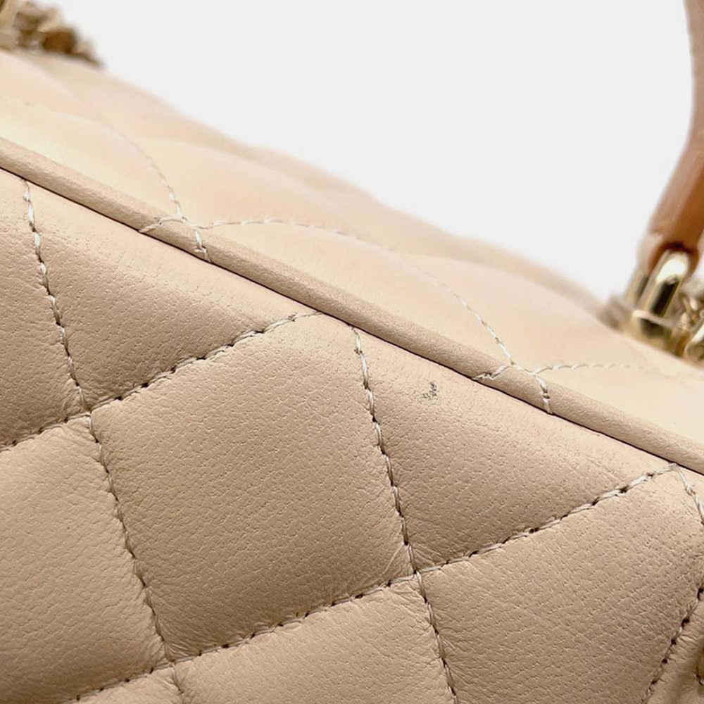 Chanel Vanity Beige Sling Bag-5