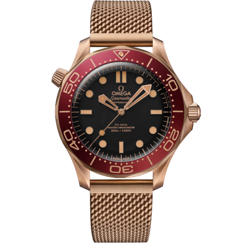 Omega Seamaster Diver 300M In Bronze Gold-thumb-3