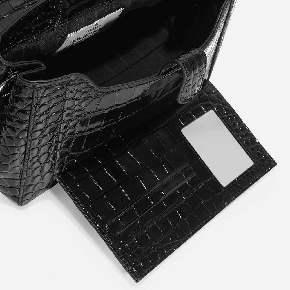 Vivienne Westwood Hazel Black Shoulder Bag-3