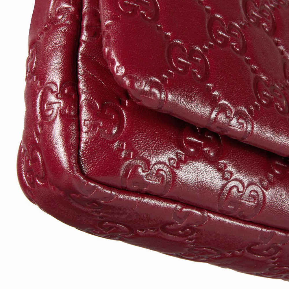 Gucci GG Milano Top Handle Red Shoulder Bag-thumb-6