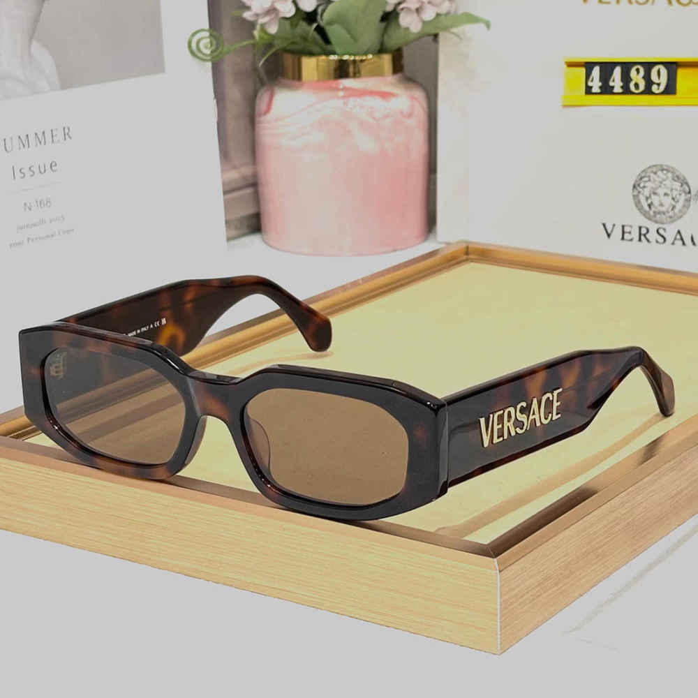 Versace Brown Premium Women's Sunglasses-thumb-0