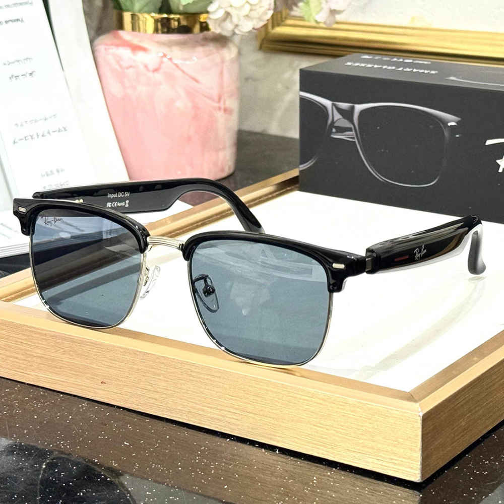 Ray-Ban Clubmaster Bluetooth Sunglasses-thumb-0