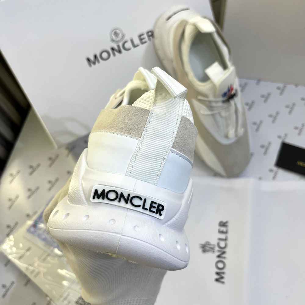 Moncler White Trailgrip Premium Sneaker-2