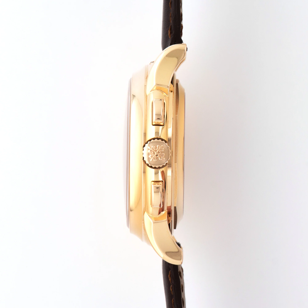 Patek Philippe Rose Gold Perpetual Calendar Chronograph Watch 5970-thumb-2