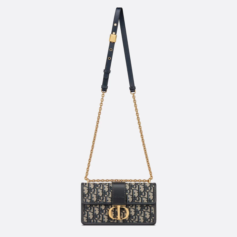 Dior 30 Montaigne East-West Bag with Chain Sling Bag-4