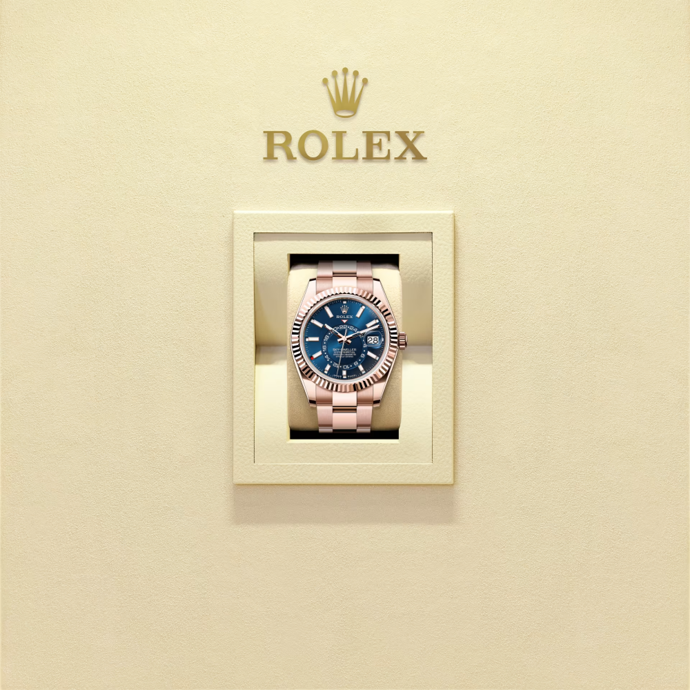 Rolex Sky-Dweller Oyster, 42 mm, Everose gold 336935-6