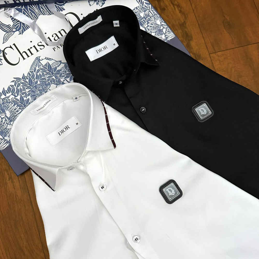 Christian Dior White Premium Shirt-4