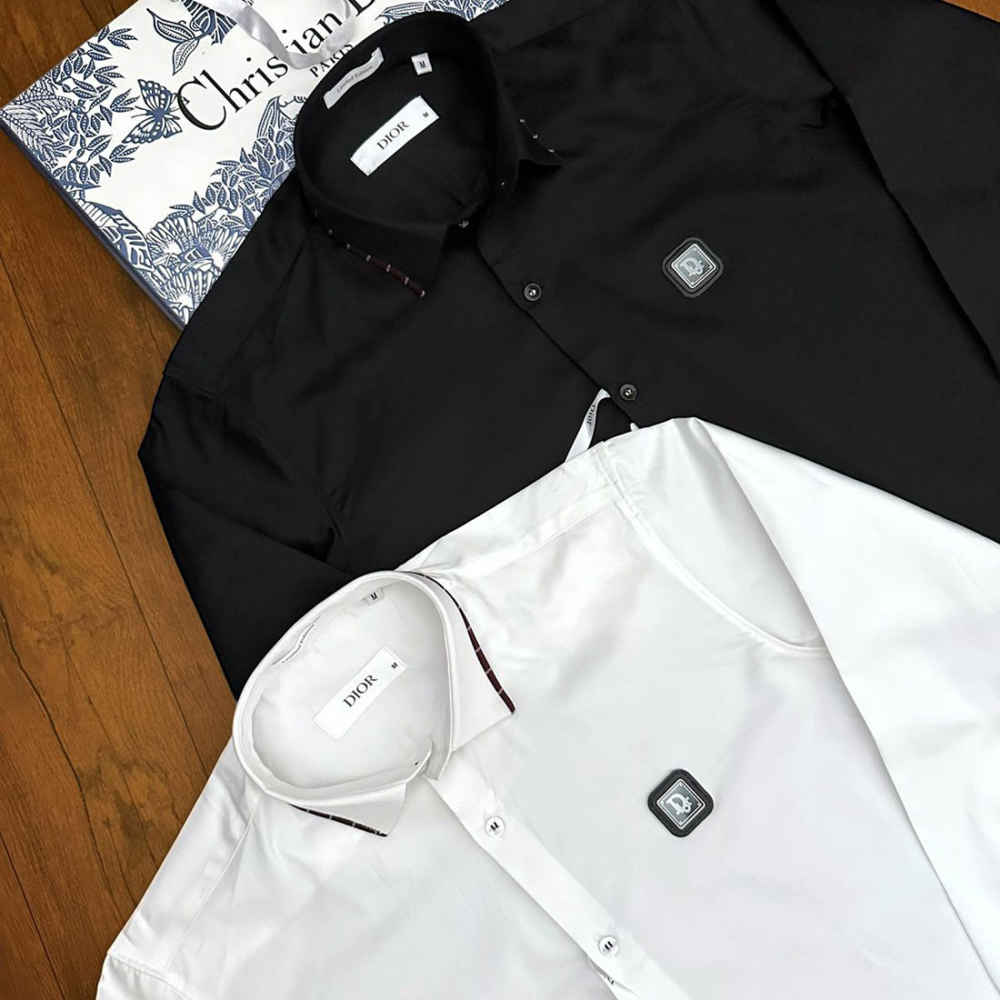 Christian Dior White Premium Shirt-5