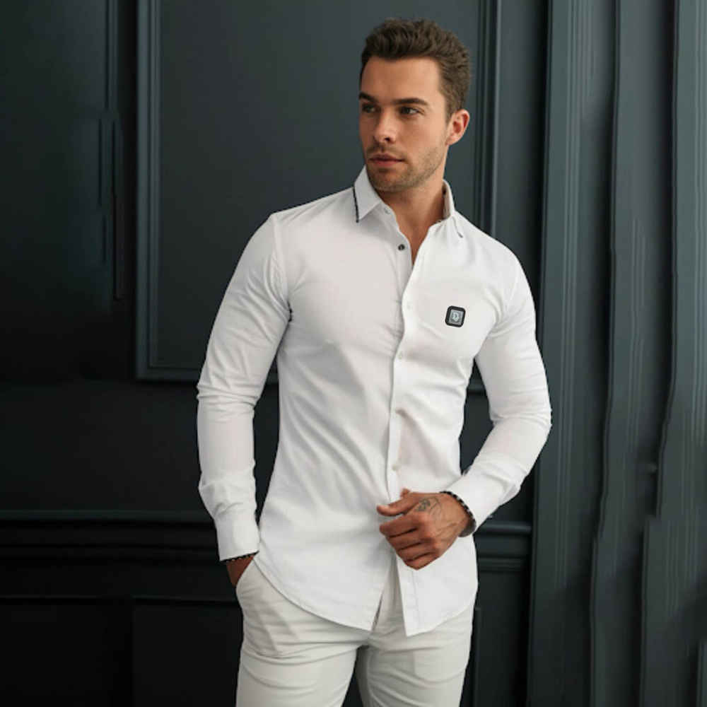 Christian Dior White Premium Shirt-1