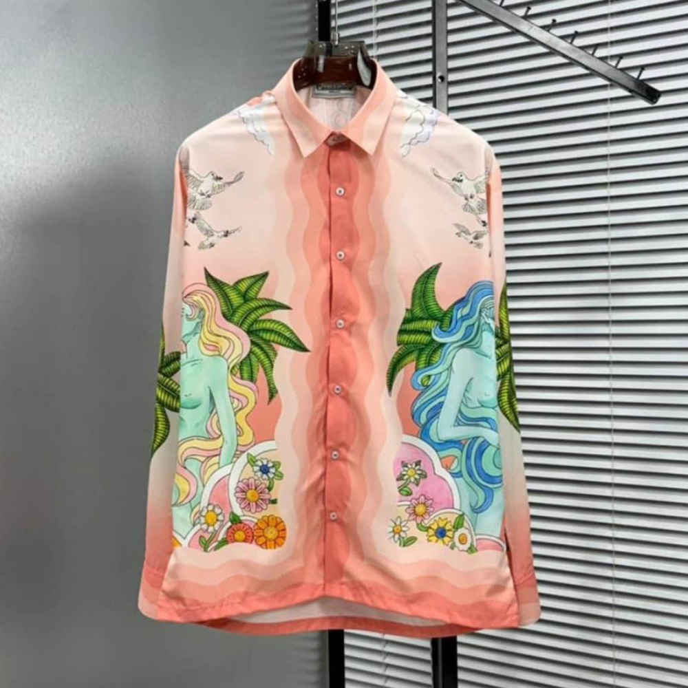 Casablanca Pink Premium Quality Shirt-3