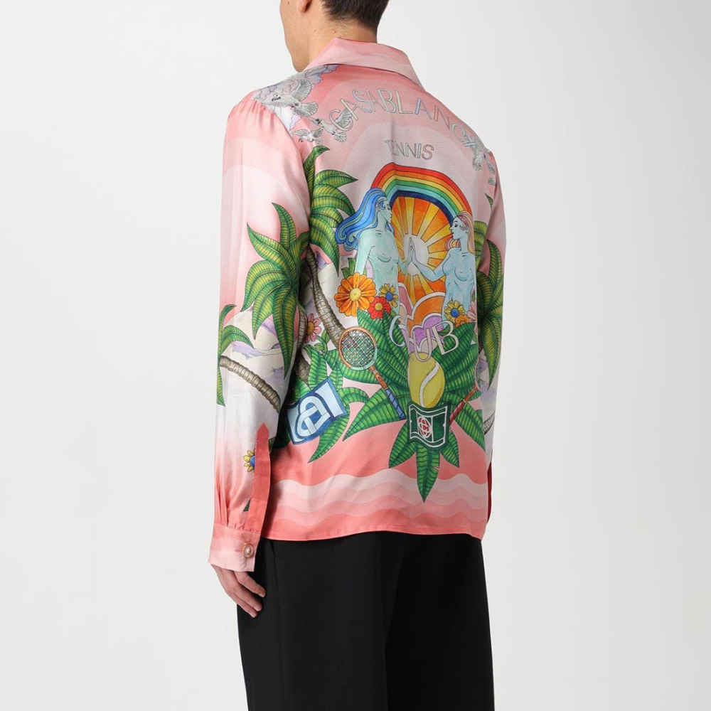 Casablanca Pink Premium Quality Shirt-1