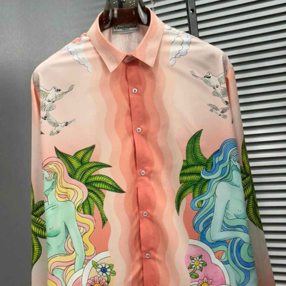 Casablanca Pink Premium Quality Shirt-2