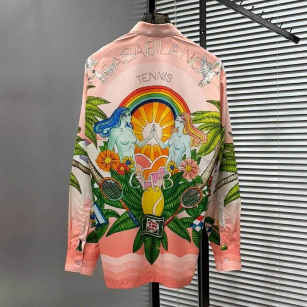 Casablanca Pink Premium Quality Shirt-4