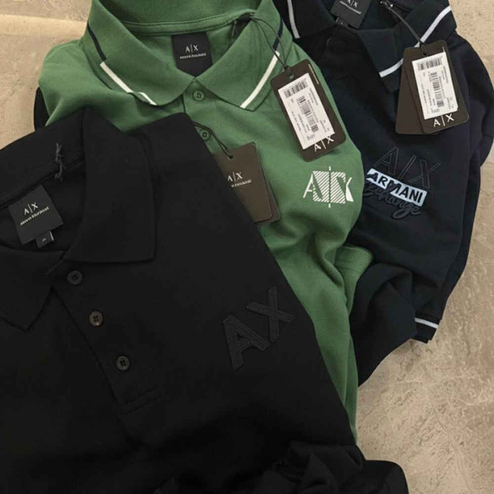 Armani Exchange Black Premium Quality T-shirt-thumb-1