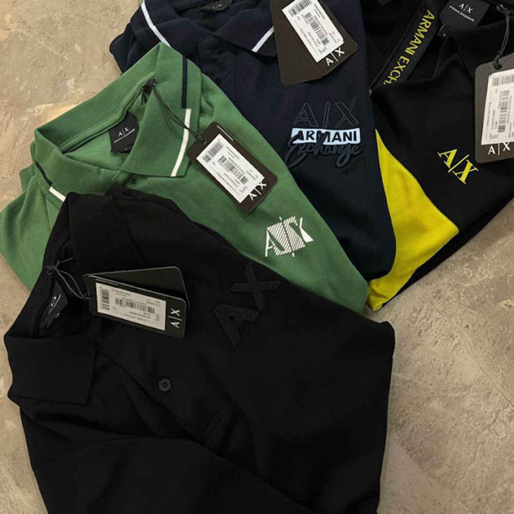 Armani Exchange Black Premium Quality T-shirt-thumb-2