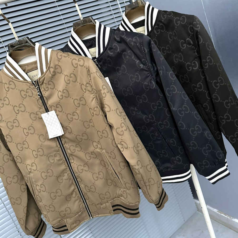 Gucci Jumbo GG Canvas Black Jacket-5