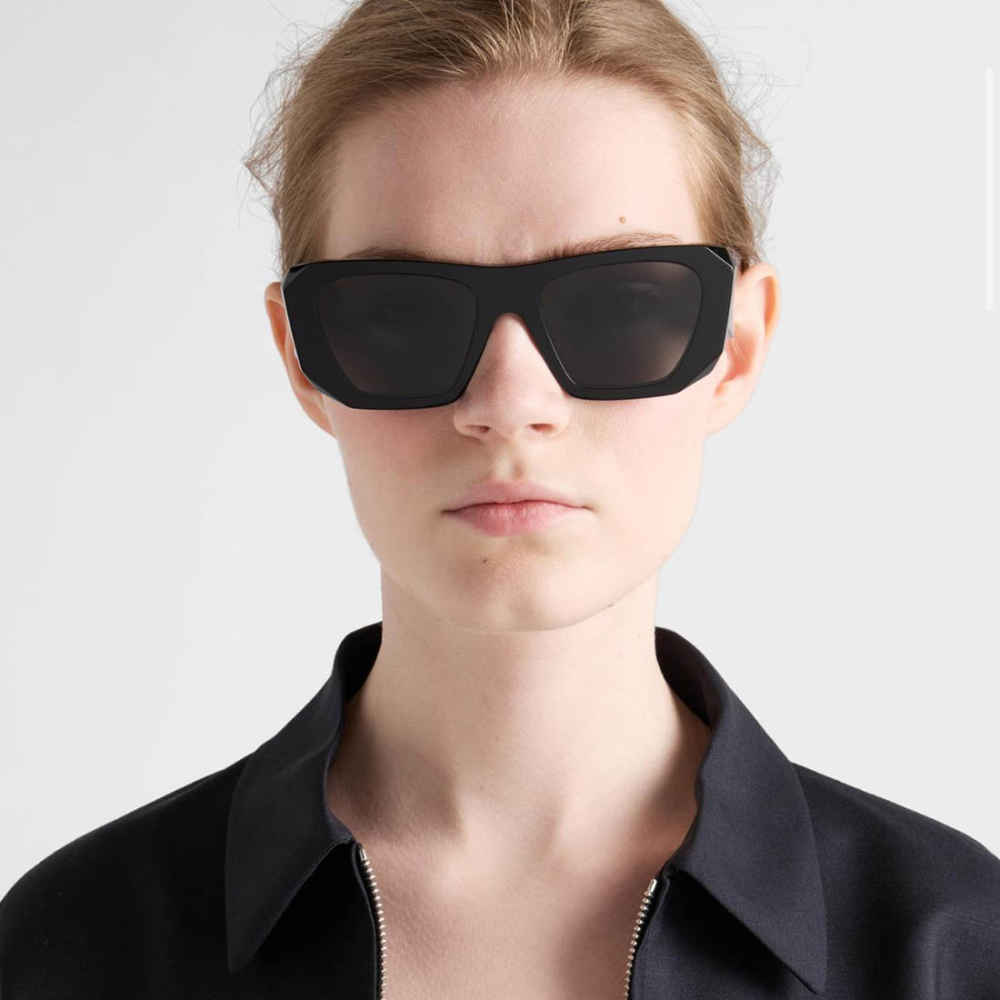 Prada 18W Black Luxury Women's Sunglasses-1