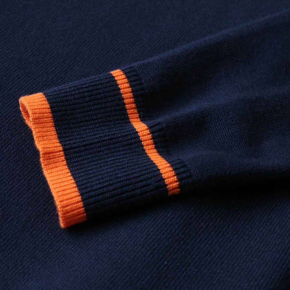 Hermes Blue High-End Authentic Quality Pullover-5