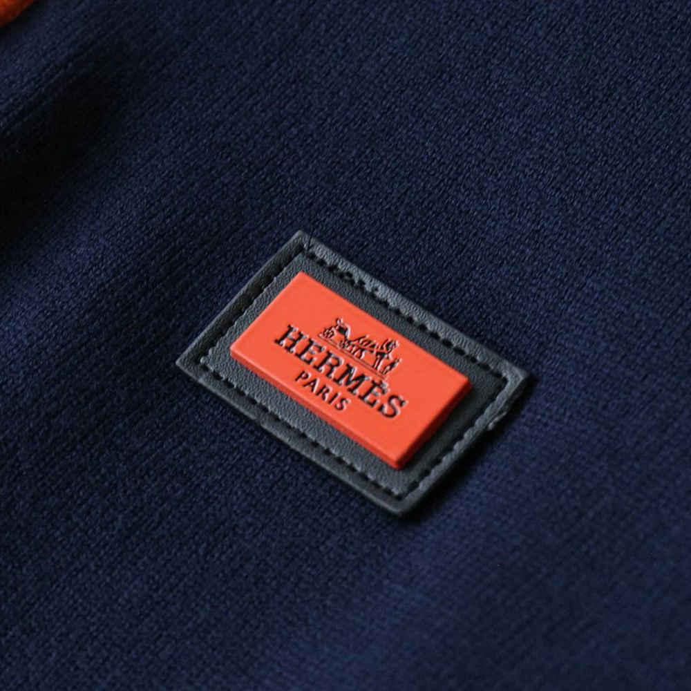 Hermes Blue High-End Authentic Quality Pullover-2
