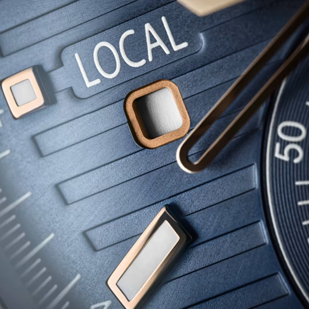 Patek Philippe Nautilus Travel Time Automatic Blue Dial Watch 5990/1R-001-13