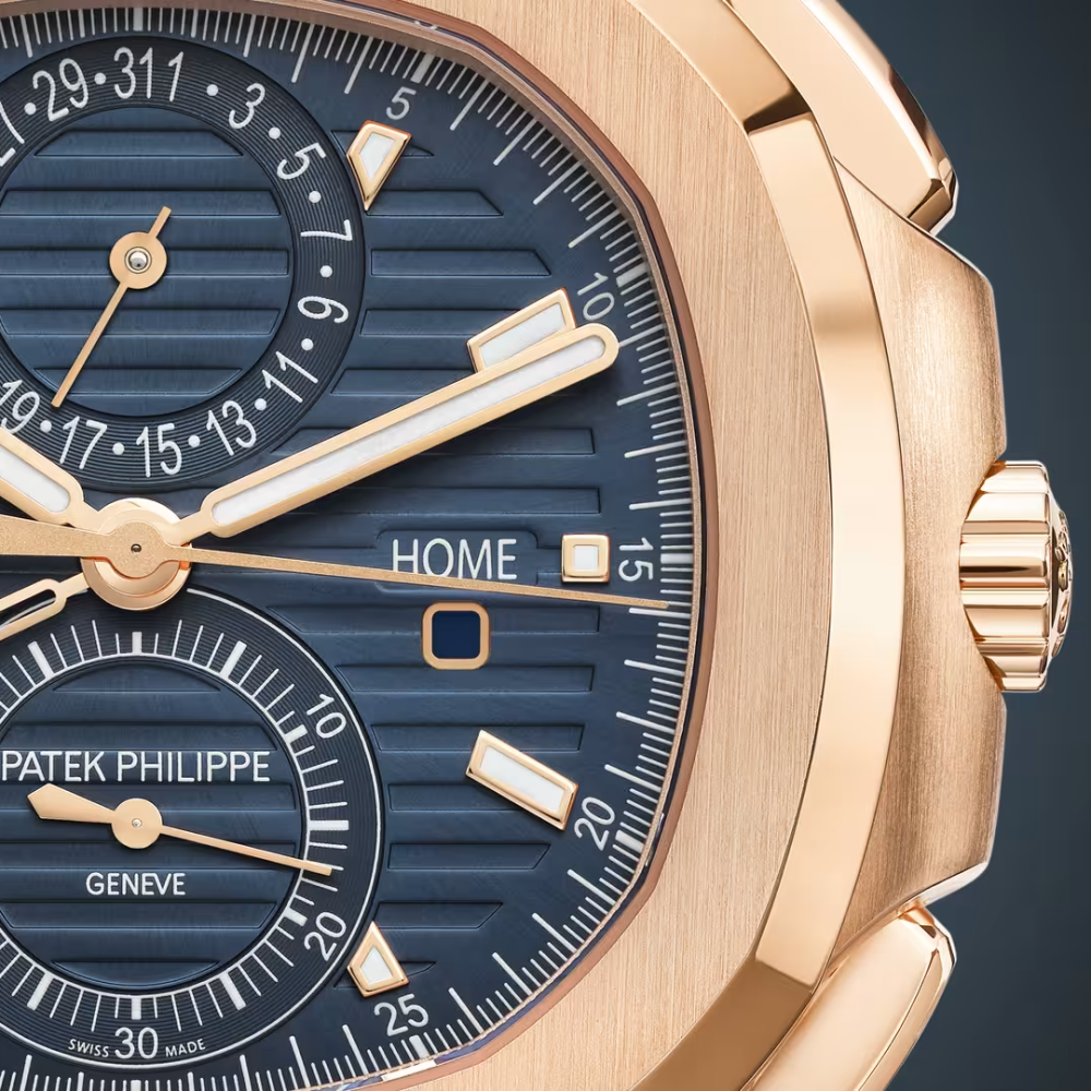 Patek Philippe Nautilus Travel Time Automatic Blue Dial Watch 5990/1R-001-20