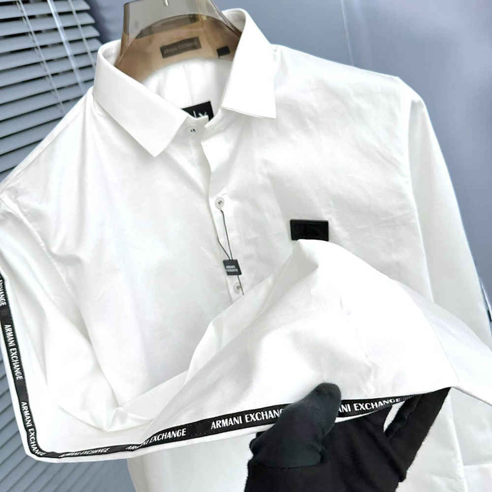 Armani Exchange White Premium Shirt-3
