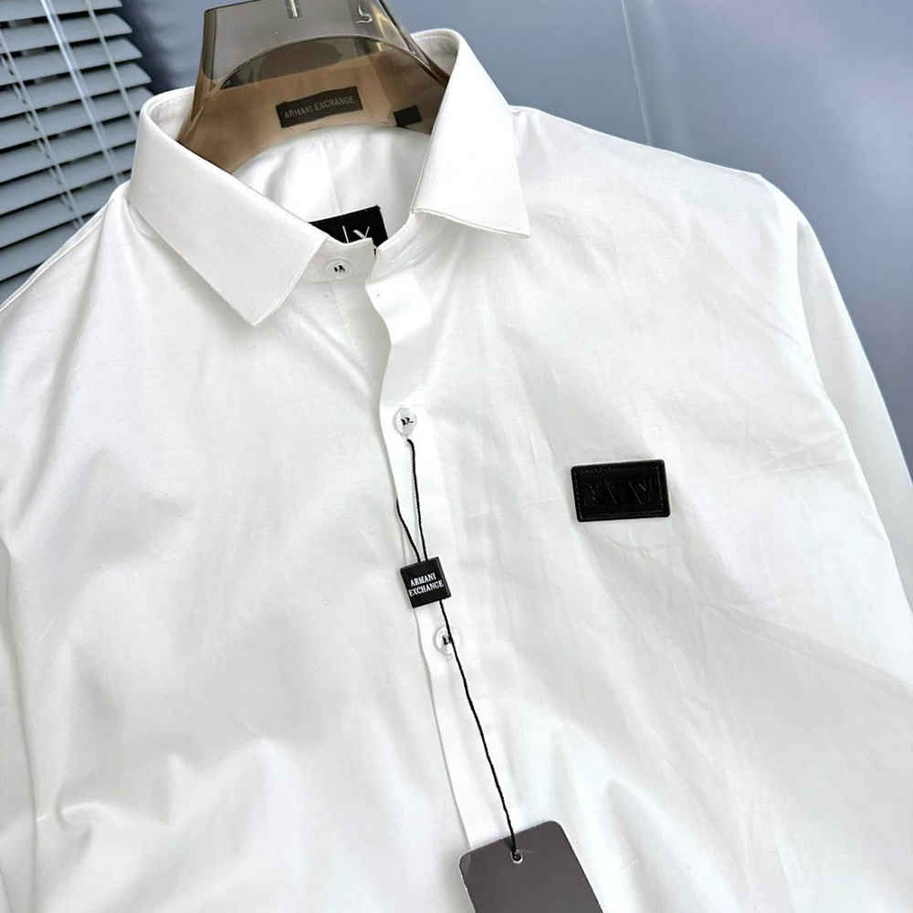 Armani Exchange White Premium Shirt-5