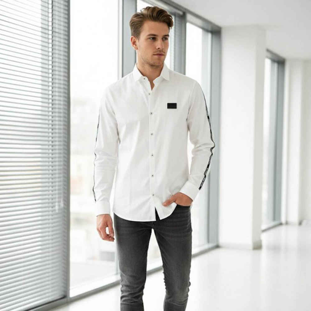 Armani Exchange White Premium Shirt-1