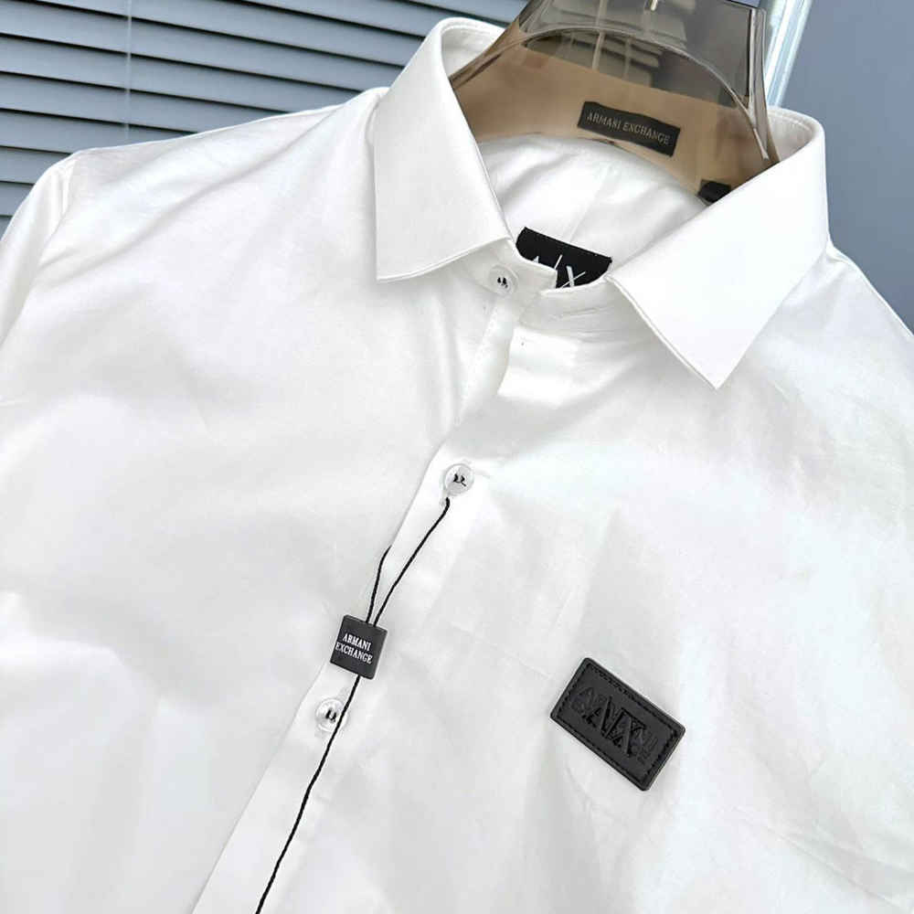 Armani Exchange White Premium Shirt-4