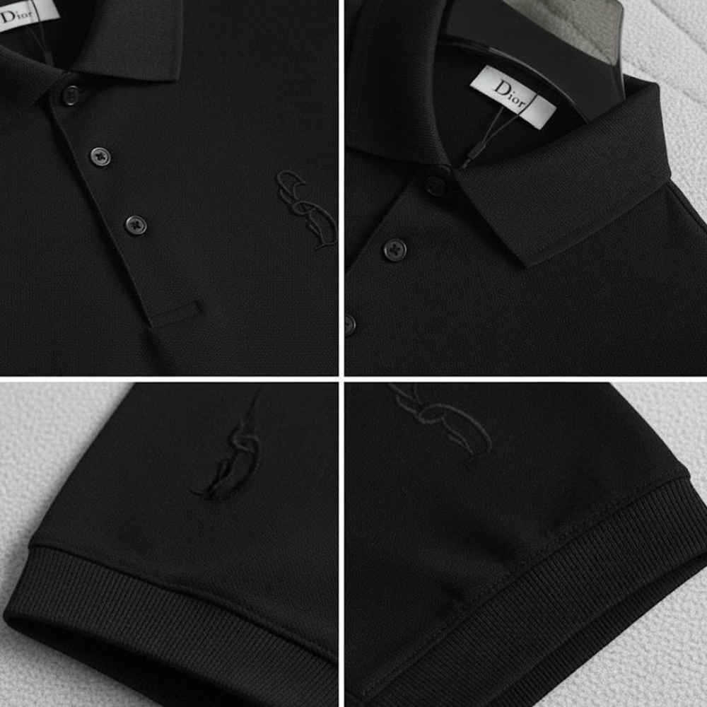 Dior Black Premium Quality T-shirt-2