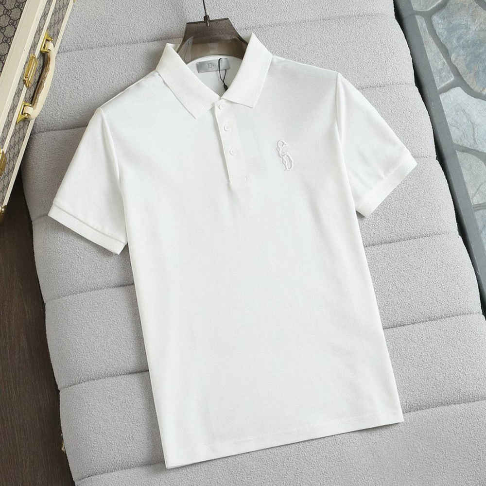 Dior White Premium Quality T-shirt-thumb-0