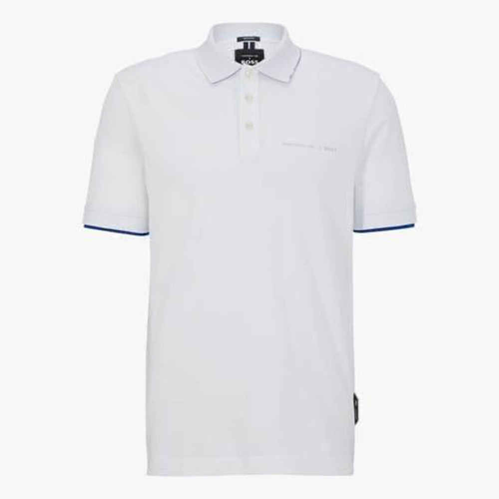 Hugo Boss White Premium Quality T-shirt-thumb-1