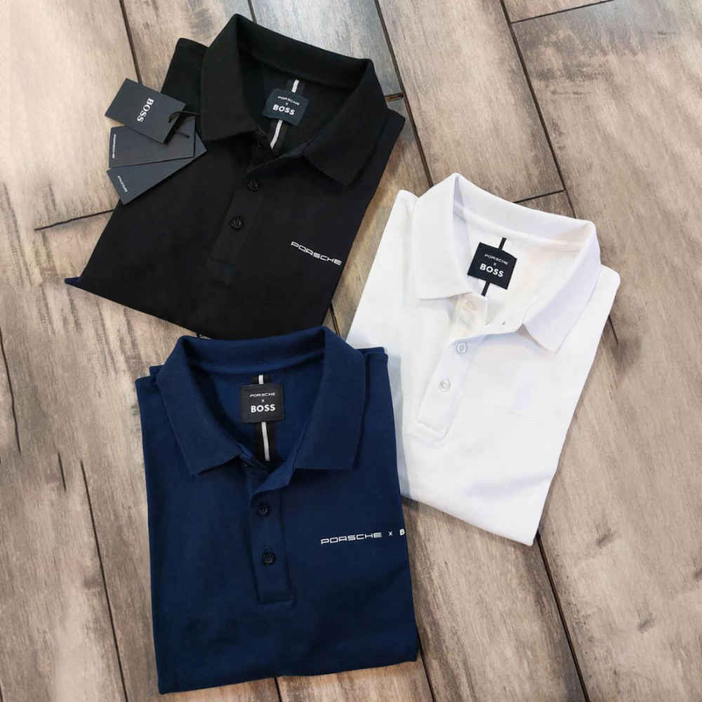 Hugo Boss White Premium Quality T-shirt-thumb-3